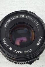 CANON Canon FD 50mm f1.8 Lens Used Good