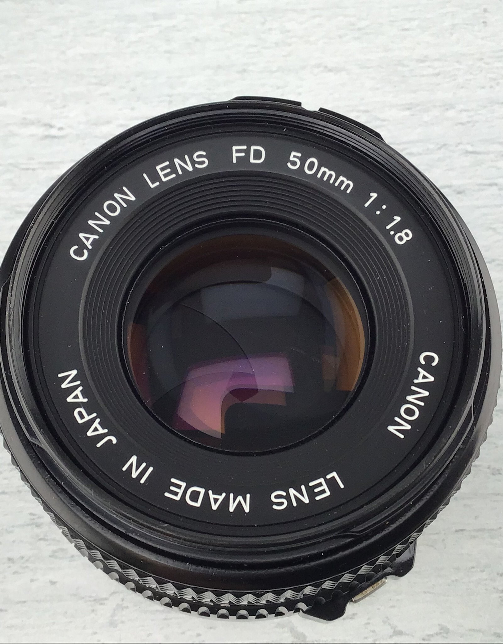 CANON Canon FD 50mm f1.8 Lens Used Good