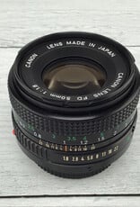 CANON Canon FD 50mm f1.8 Lens Used Good