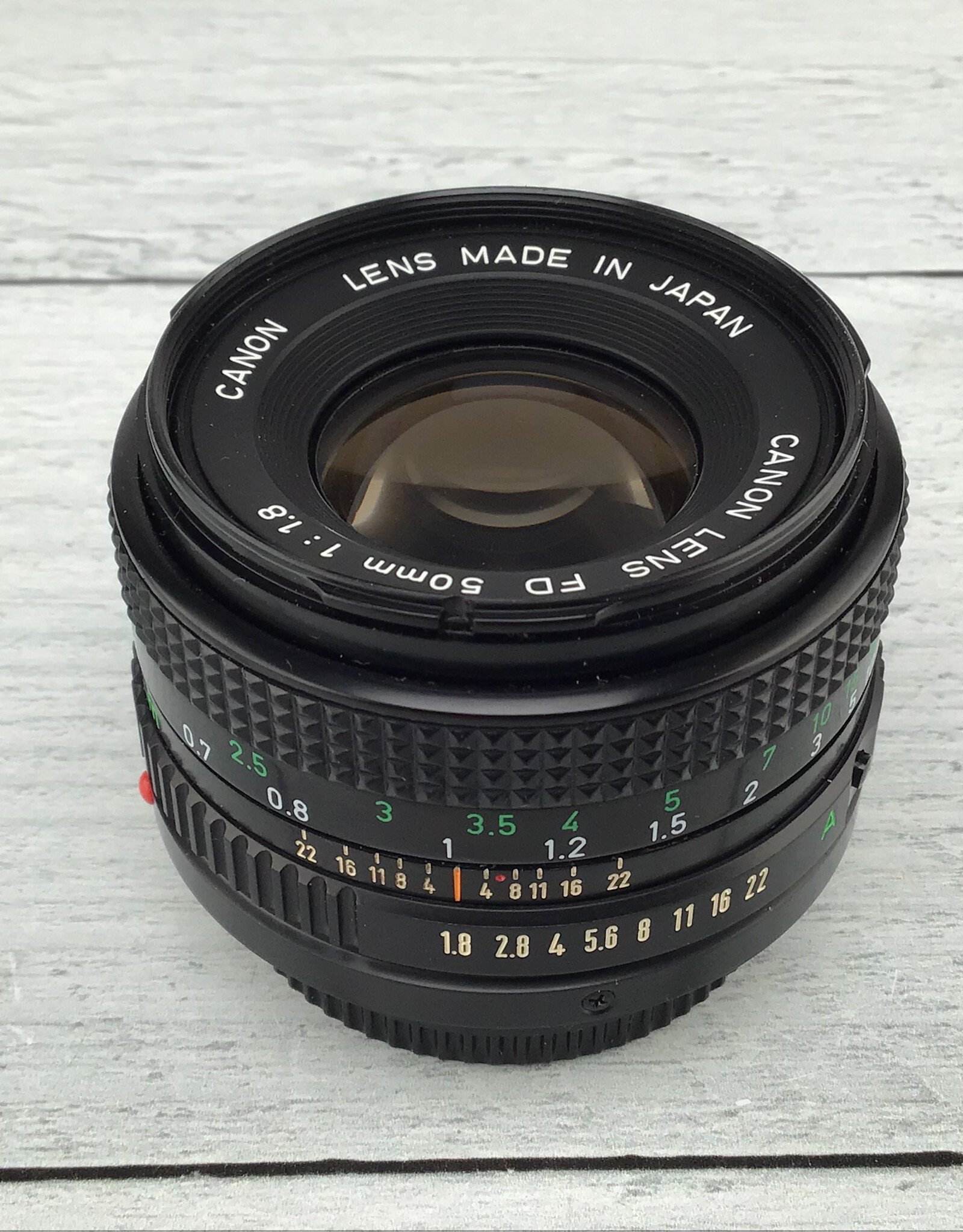 CANON Canon FD 50mm f1.8 Lens Used Good