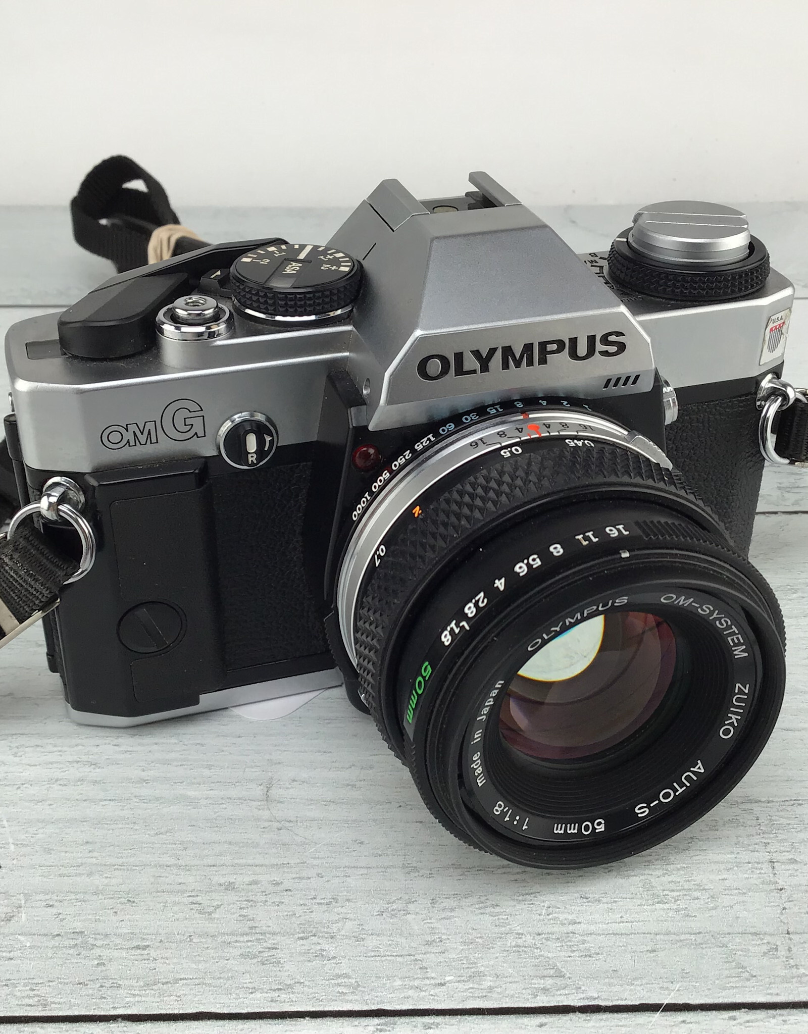OLYMPUS Olympus OMG Camera w/ 50mm f1.8 Used Good