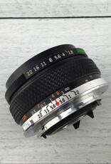 OLYMPUS Olympus OM Auto-W 28mm f2.8 Lens No Caps Used Good