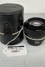 NIKON Nikon Noct-Nikkor 58mm f1.2 AIS Lens in Case Used Good