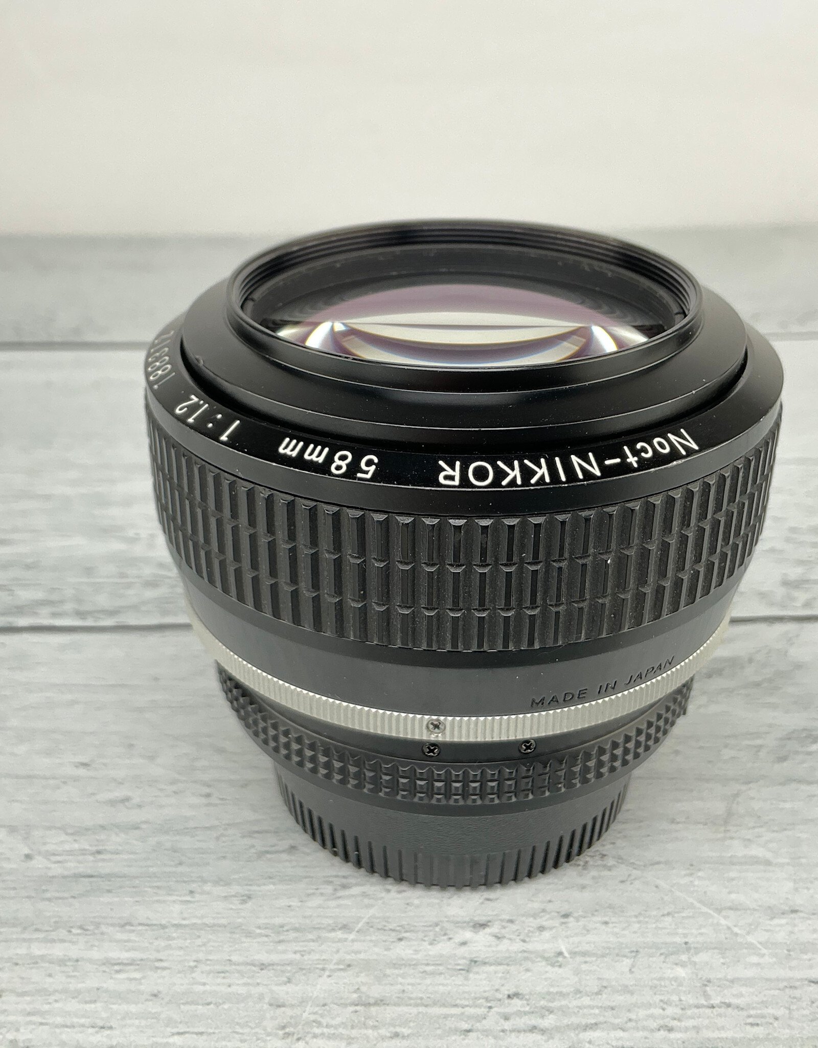 NIKON Nikon Noct-Nikkor 58mm f1.2 AIS Lens in Case Used Good