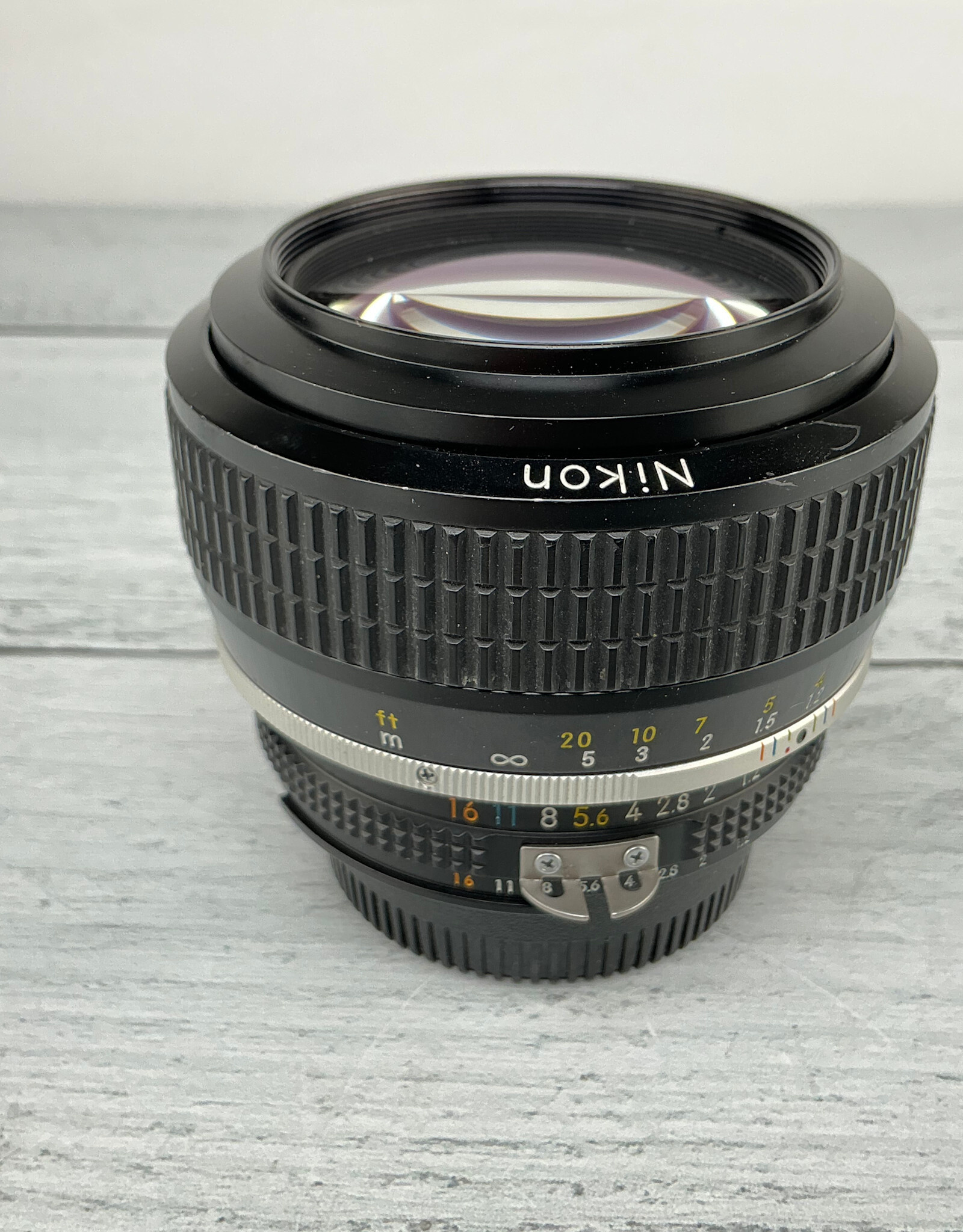 NIKON Nikon Noct-Nikkor 58mm f1.2 AIS Lens in Case Used Good