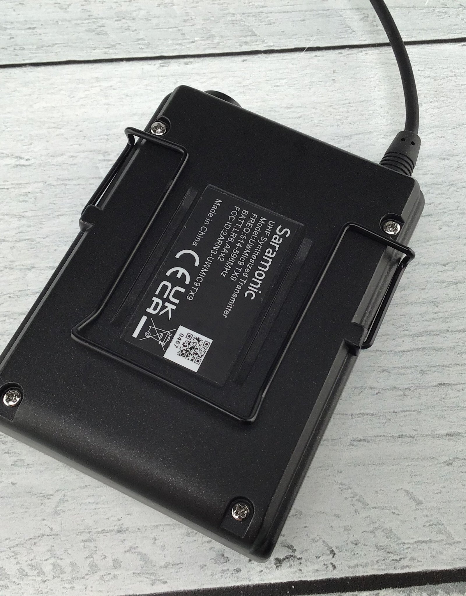 Saramonic Transmitter TX9 Freq. 514-596 Used Good