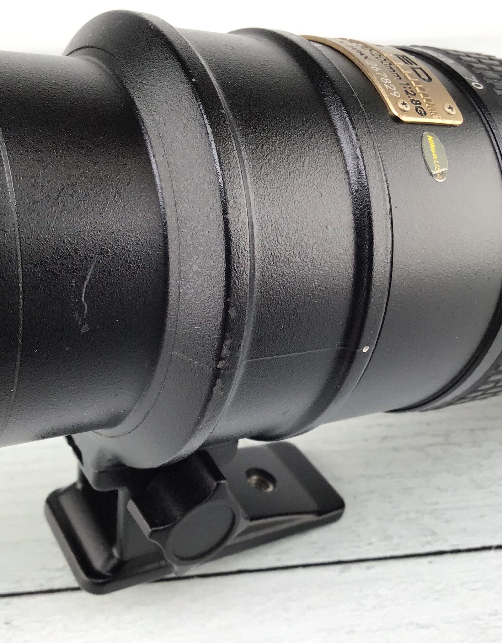 NIKON Nikon ED AF-S VR Nikkor 70-200mm f2.8G Lens Used Fair