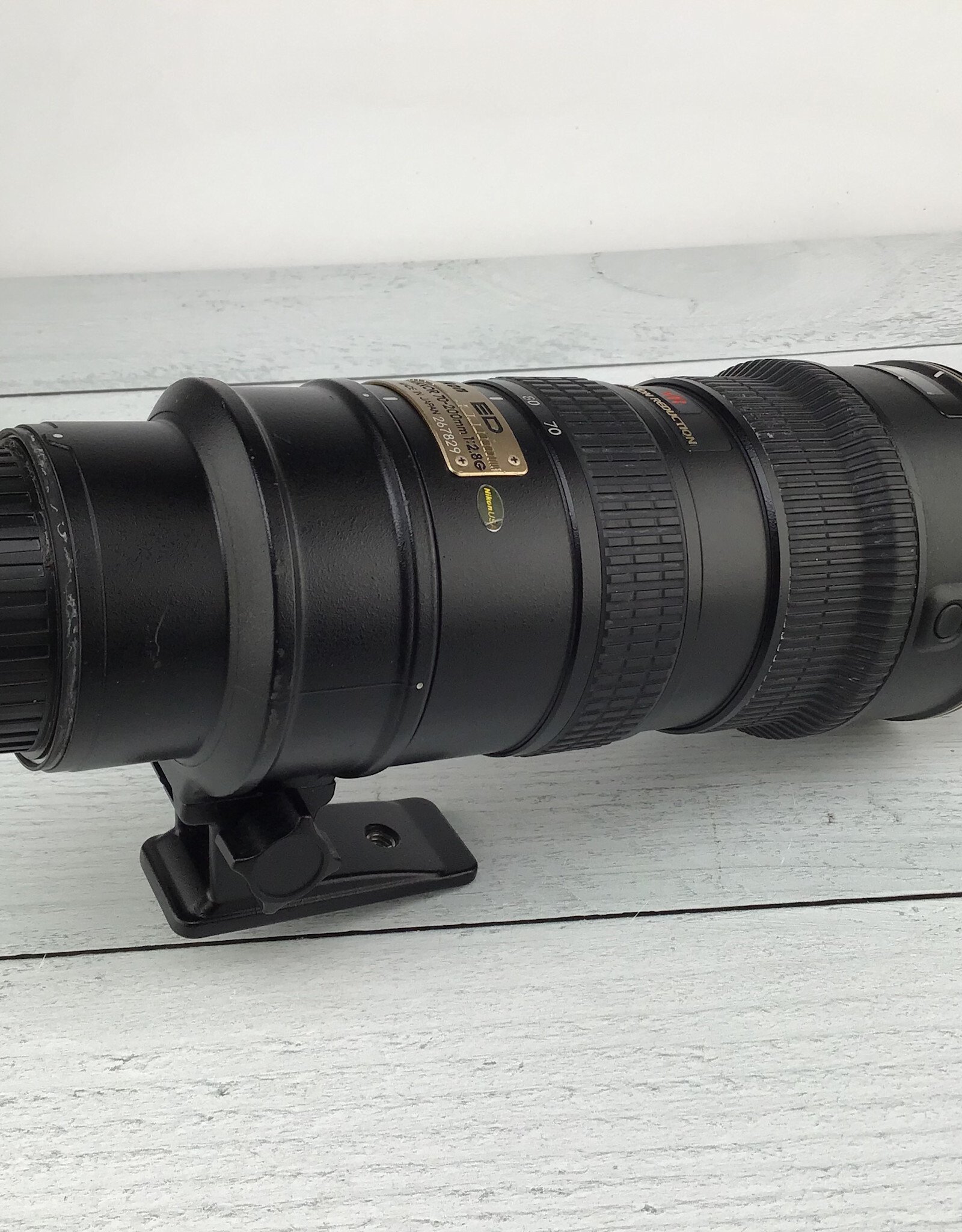 NIKON Nikon ED AF-S VR Nikkor 70-200mm f2.8G Lens Used Fair