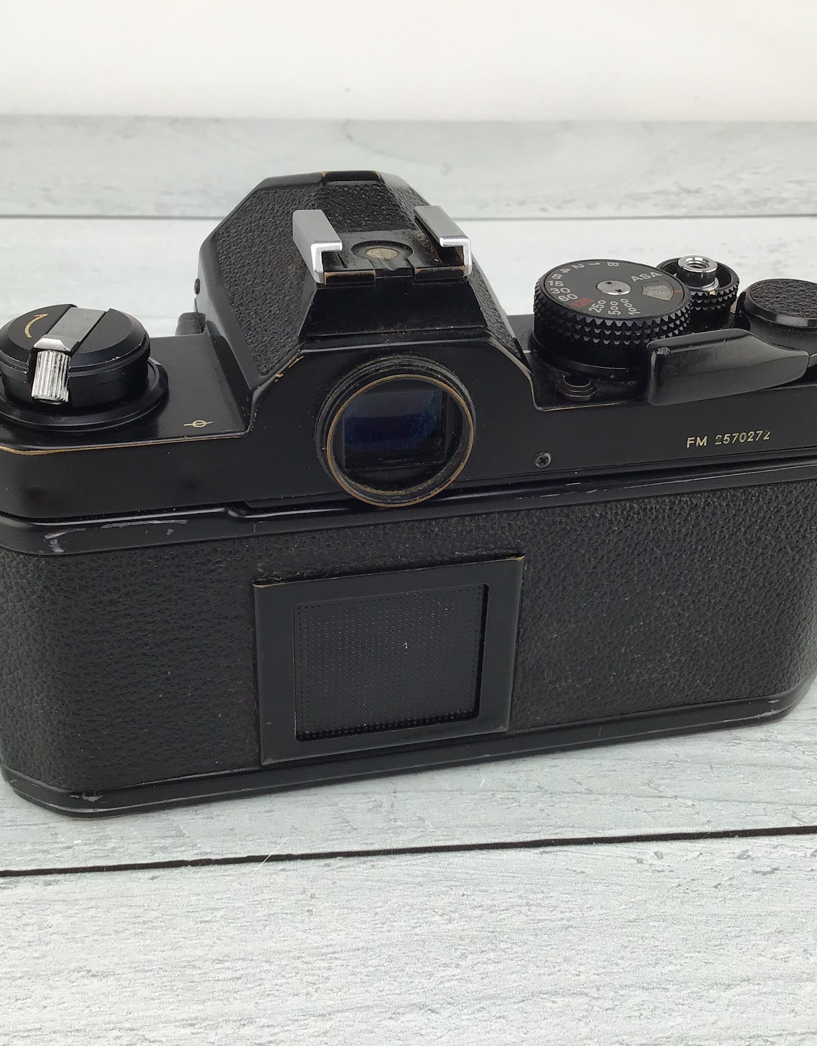 NIKON Nikon FM Camera Body Black Used Fair