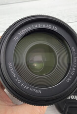 NIKON Nikon AF-P 70-300mm f4.5-6.3 G DX Lens Used Good