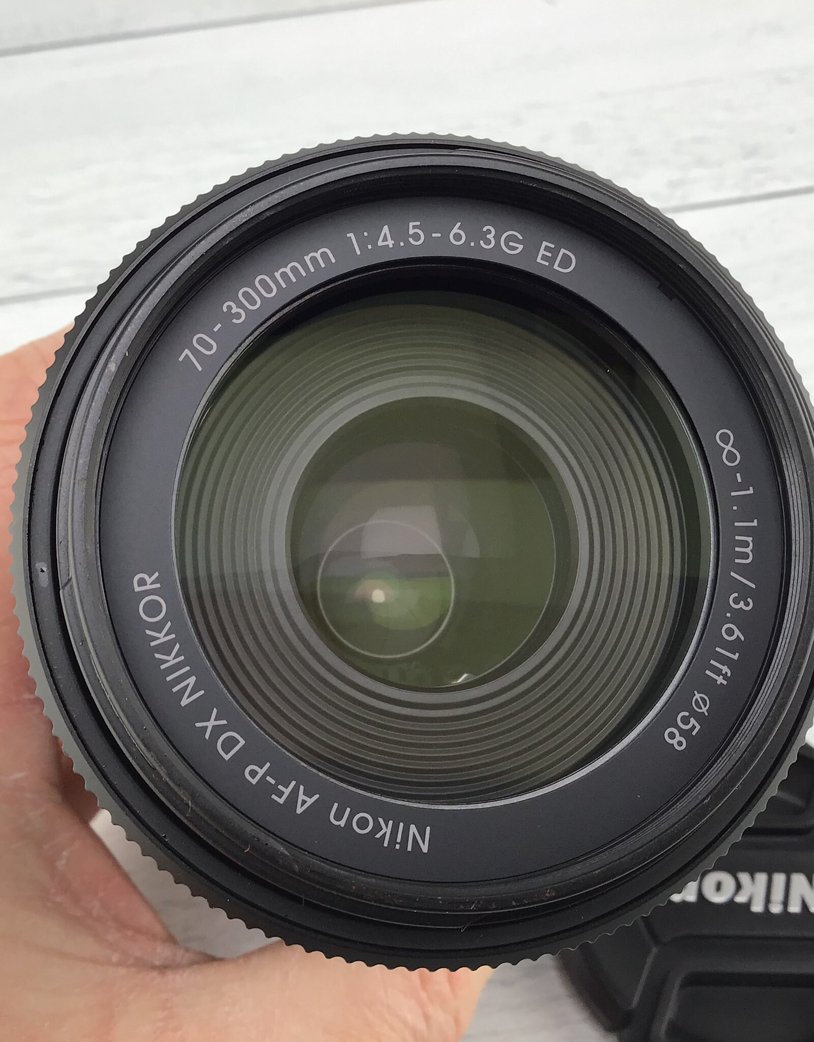 NIKON Nikon AF-P 70-300mm f4.5-6.3 G DX Lens Used Good