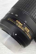 NIKON Nikon AF-P 70-300mm f4.5-6.3 G DX Lens Used Good