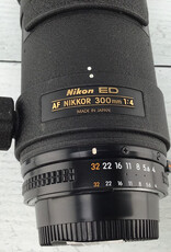 NIKON Nikon ED AF 300mm f4 Lens Used Fair
