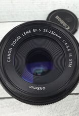CANON Canon EF-S 55-250mm f4-5.6 IS STM Lens Used Good