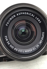 FUJI Fuji X-M5 Silver Camera w/ 15-45mm, SmallRig Grip Used Good