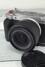 FUJI Fuji X-M5 Silver Camera w/ 15-45mm, SmallRig Grip Used Good