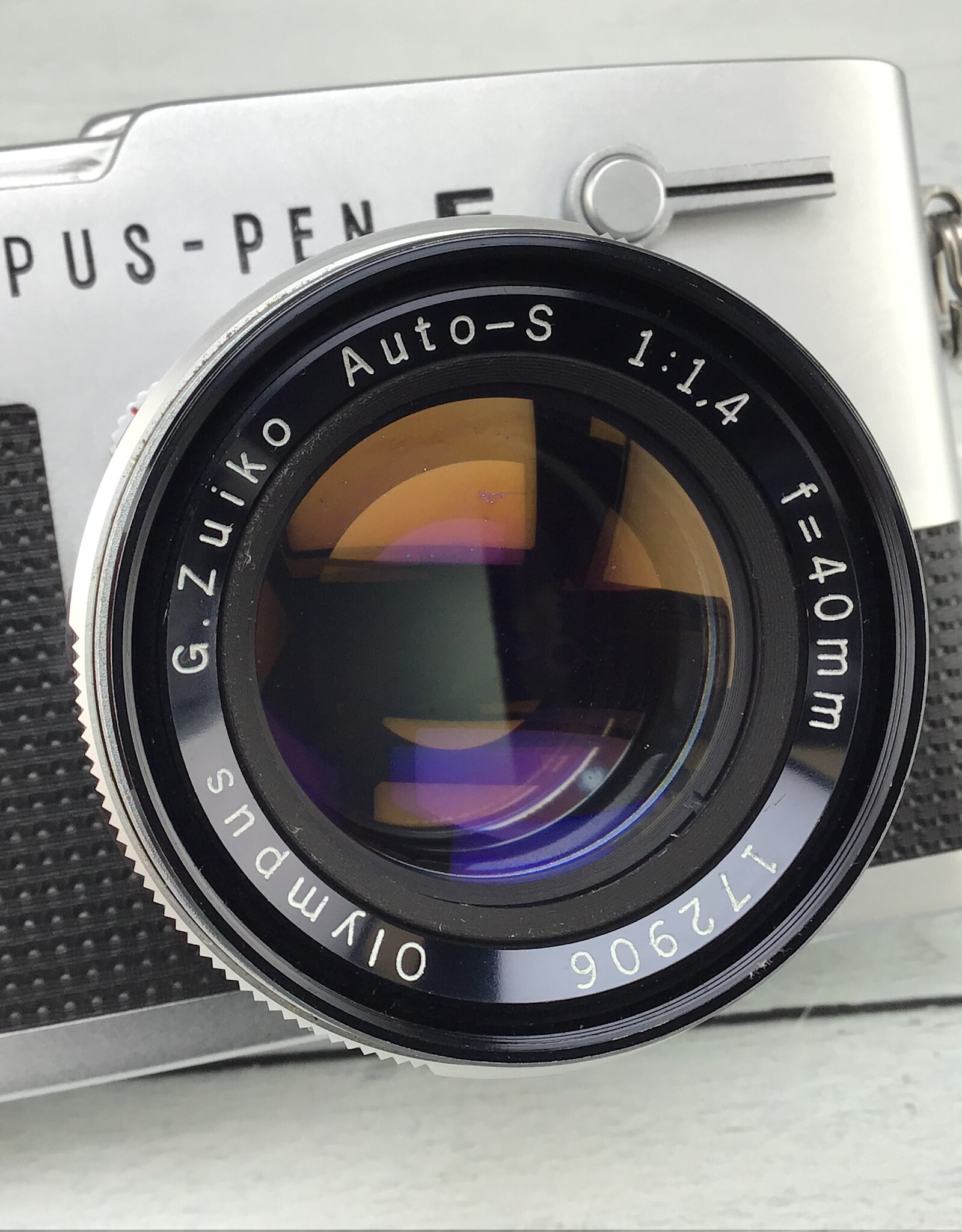 OLYMPUS Olympus Pen-FT Camera w/40mm 1.4 Used Good