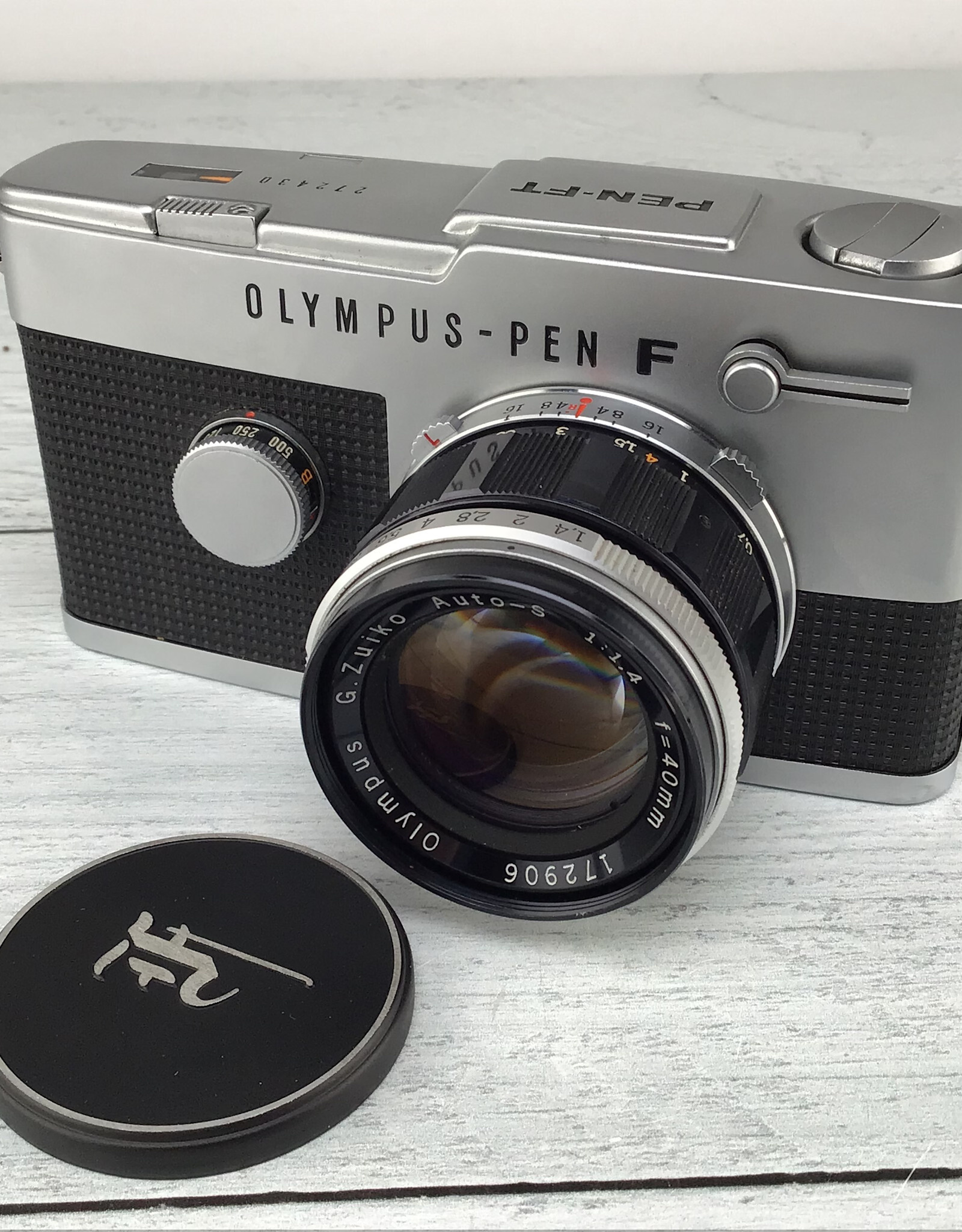 OLYMPUS Olympus Pen-FT Camera w/40mm 1.4 Used Good