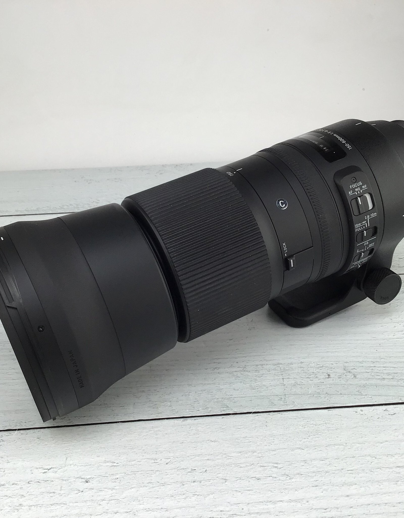 SIGMA Sigma Contemporary 150-600mm f5-6.3 DG Lens for Canon EF Used Good