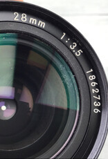 NIKON Nikon Nikkor 28mm f3.5 AI Lens Used Fair