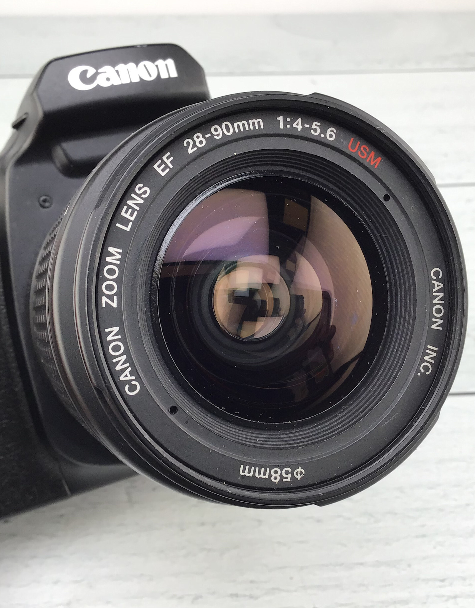 CANON Canon EOS Elan 7E Camera w/ 28-90mm Grip sticky Used Fair