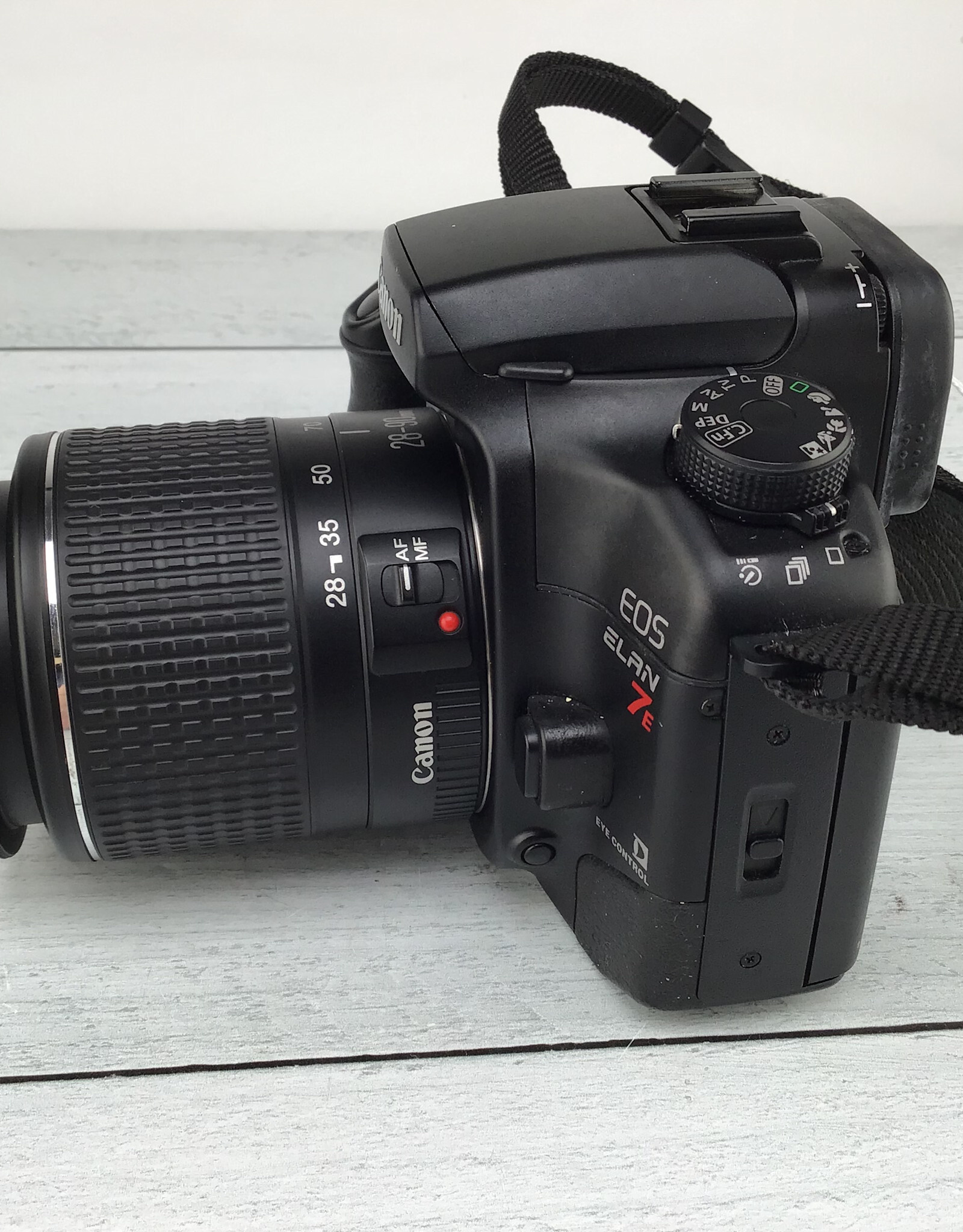 CANON Canon EOS Elan 7E Camera w/ 28-90mm Grip sticky Used Fair