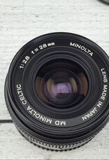 Minolta Minolta Celtic MD 28mm f2.8 Lens Used Good