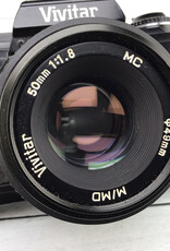 Vivitar Vivitar V50 Camera w/ 50mm f1.8 Used Fair