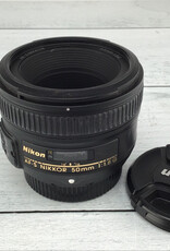 NIKON Nikon AF-S Nikkor 50mm f1.8 G Lens Used Fair