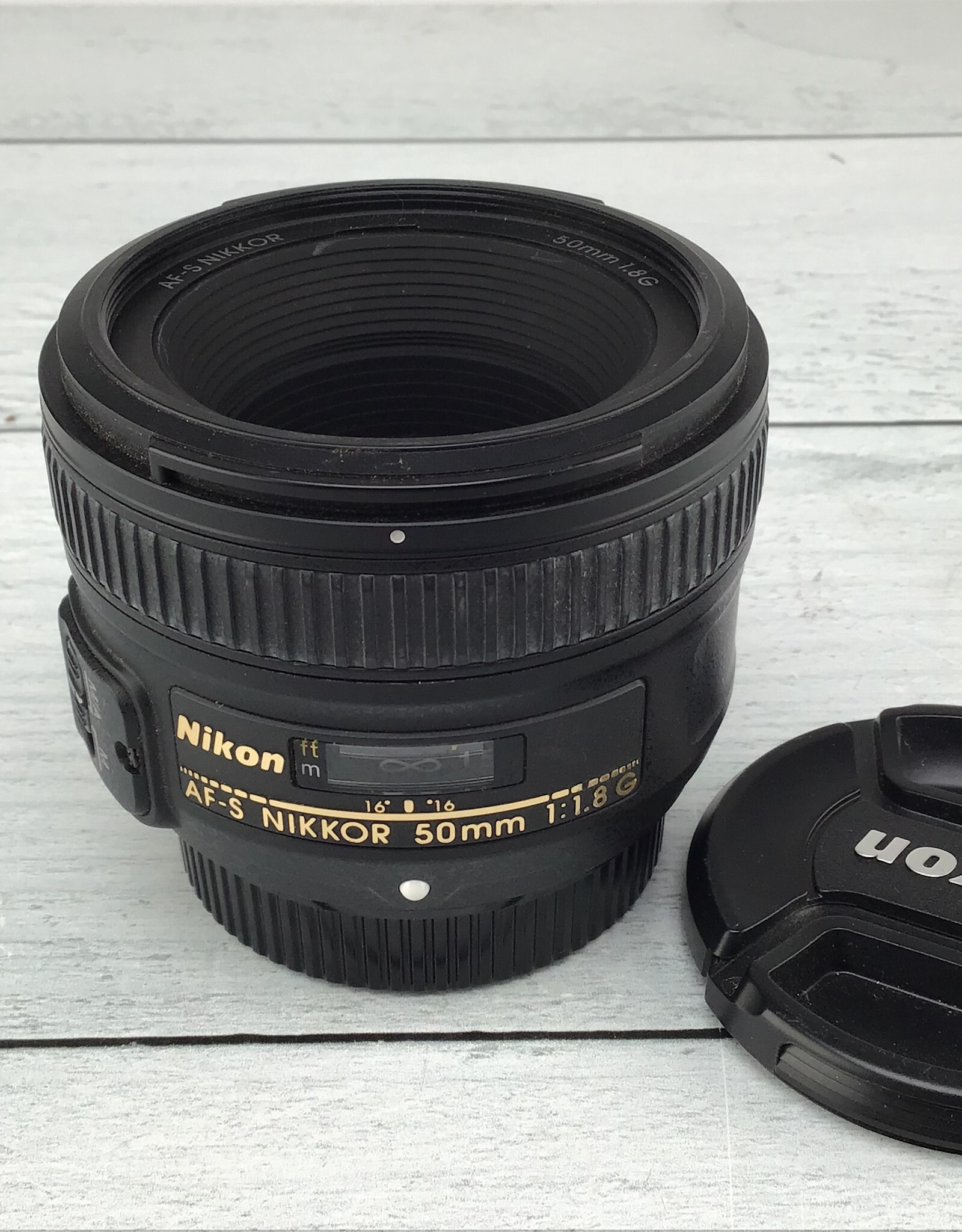 NIKON Nikon AF-S Nikkor 50mm f1.8 G Lens Used Fair
