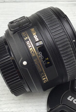 NIKON Nikon AF-S Nikkor 50mm f1.8 G Lens Used Fair