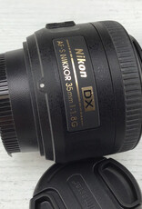 NIKON Nikon AF-S Nikkor 35mm f1.8 G DX Lens Used Fair