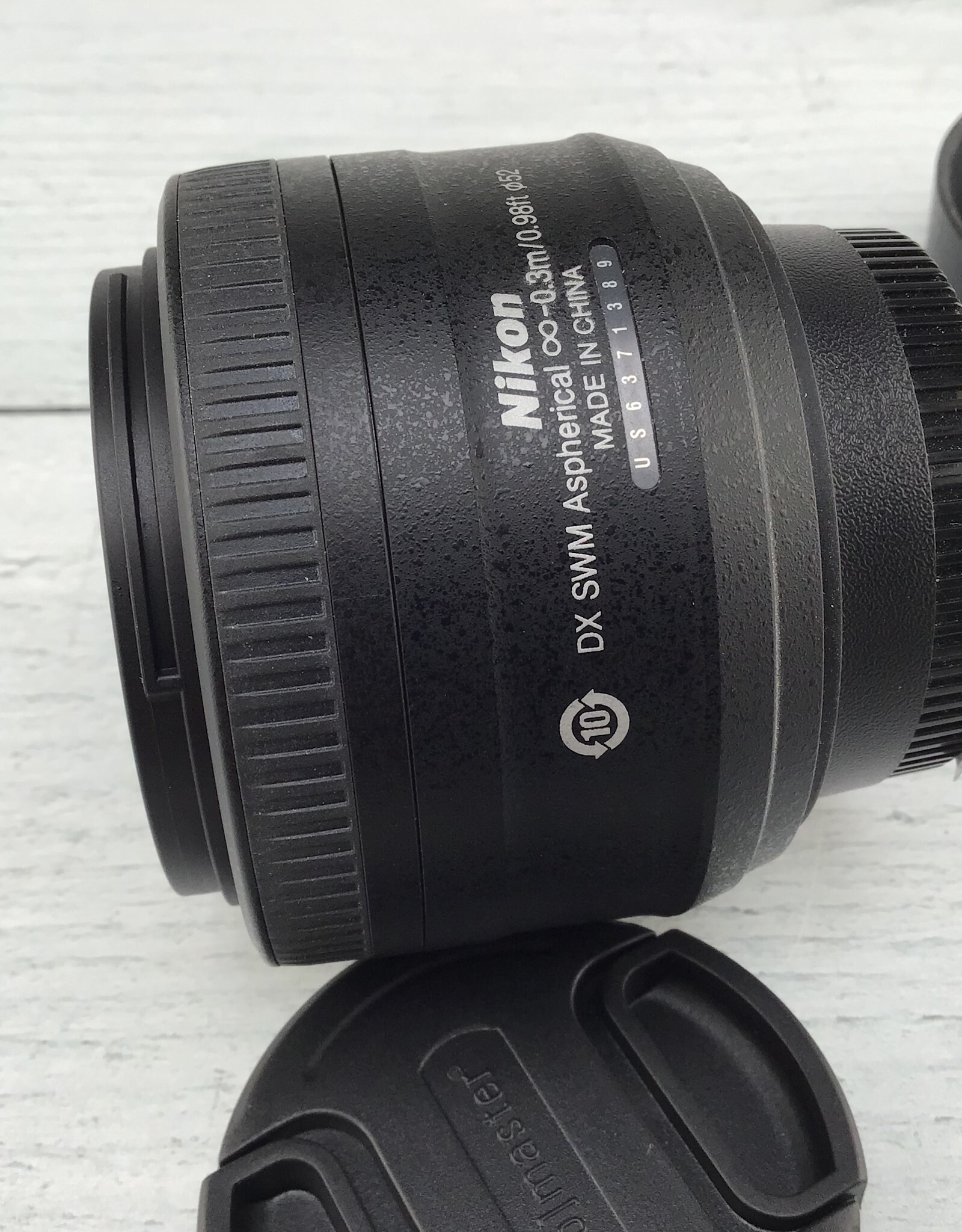 NIKON Nikon AF-S Nikkor 35mm f1.8 G DX Lens Used Fair