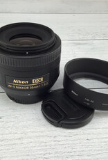 NIKON Nikon AF-S Nikkor 35mm f1.8 G DX Lens Used Fair