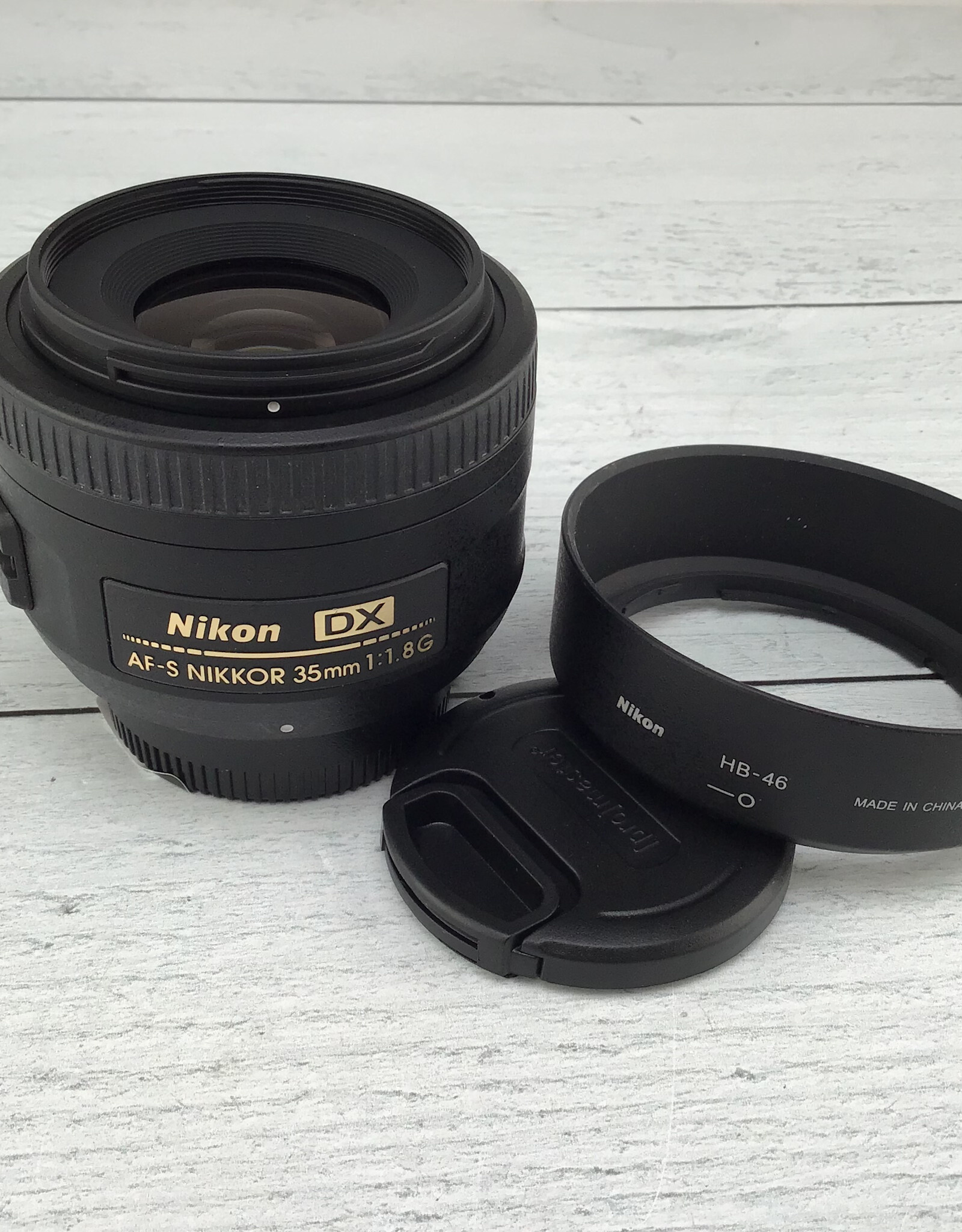 NIKON Nikon AF-S Nikkor 35mm f1.8 G DX Lens Used Fair