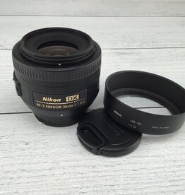 NIKON Nikon AF-S Nikkor 35mm f1.8 G DX Lens Used Fair