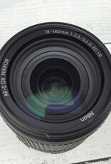 NIKON Nikon AF-S DX Nikkor 18-140mm f3.5-5.6 G VR Lens Used Good