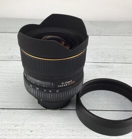 NIKON Sigma 12-24mm f4.5-5.6 DG HSM Lens for Nikon Used Fair
