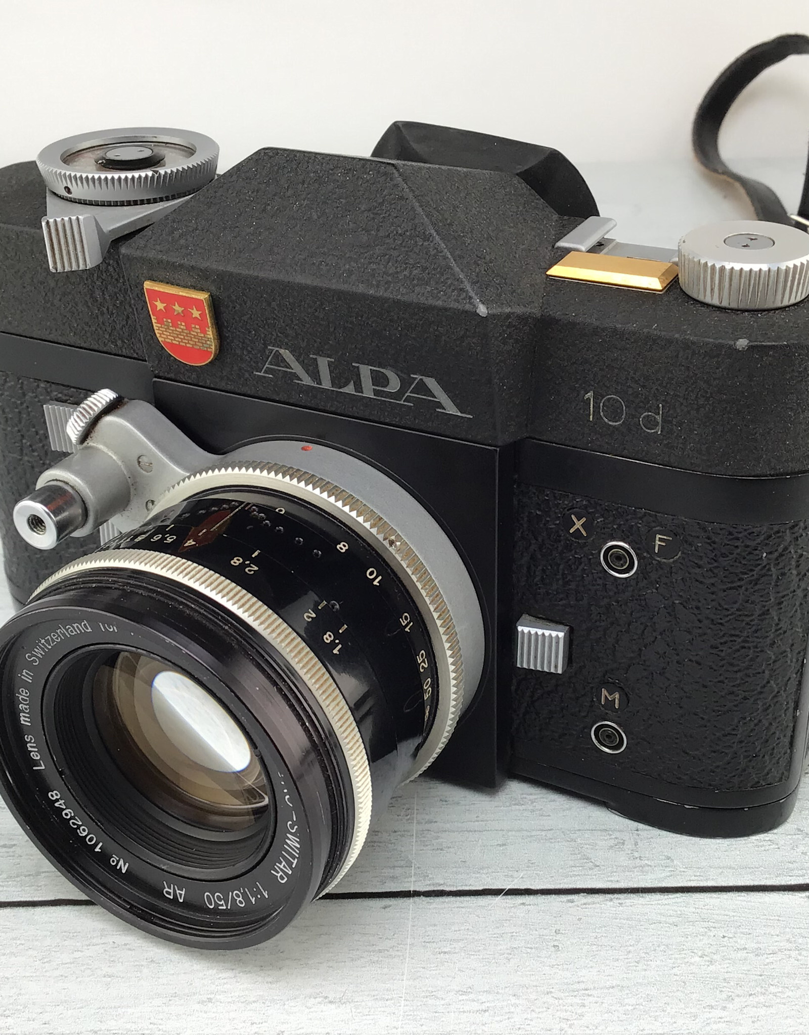 Alpa Alpa 10D Black Camera w/ Kern Macro Switar 50mm f1.8 Used Good