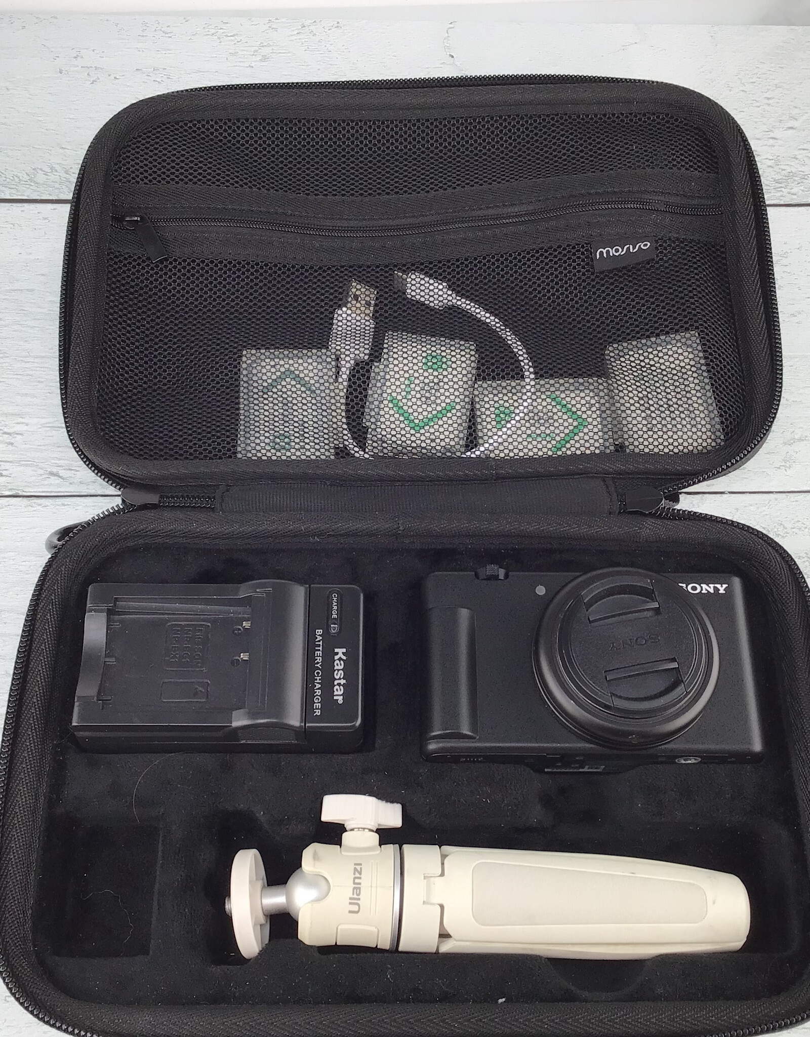 SONY Sony ZV-1F Camera in Case w/ Accessories Used Good