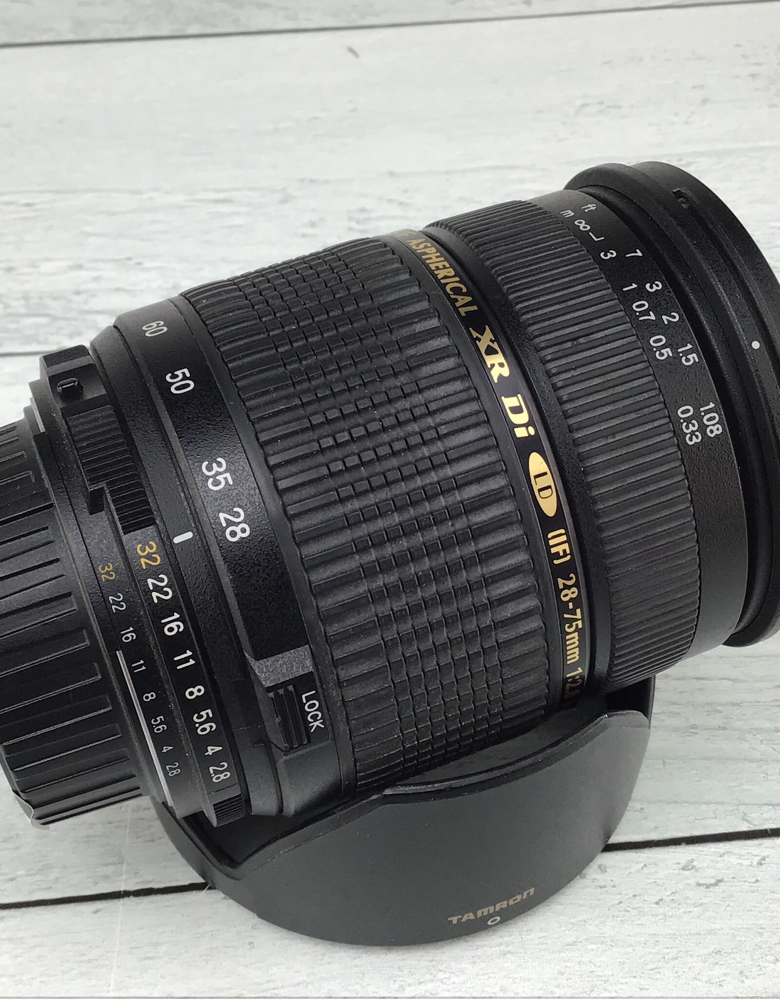 NIKON Tamron 28-75mm 2.8 Macro XR Di LD Lens for Nikon F Mount Used Good