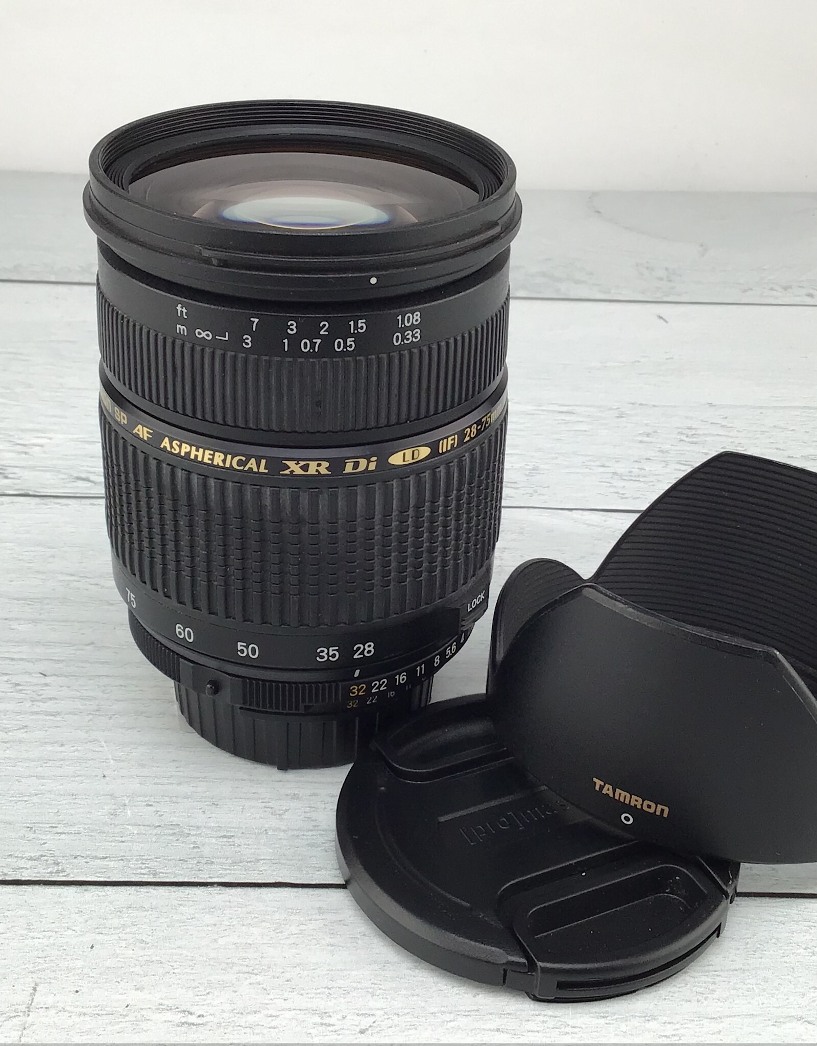 NIKON Tamron 28-75mm 2.8 Macro XR Di LD Lens for Nikon F Mount Used Good