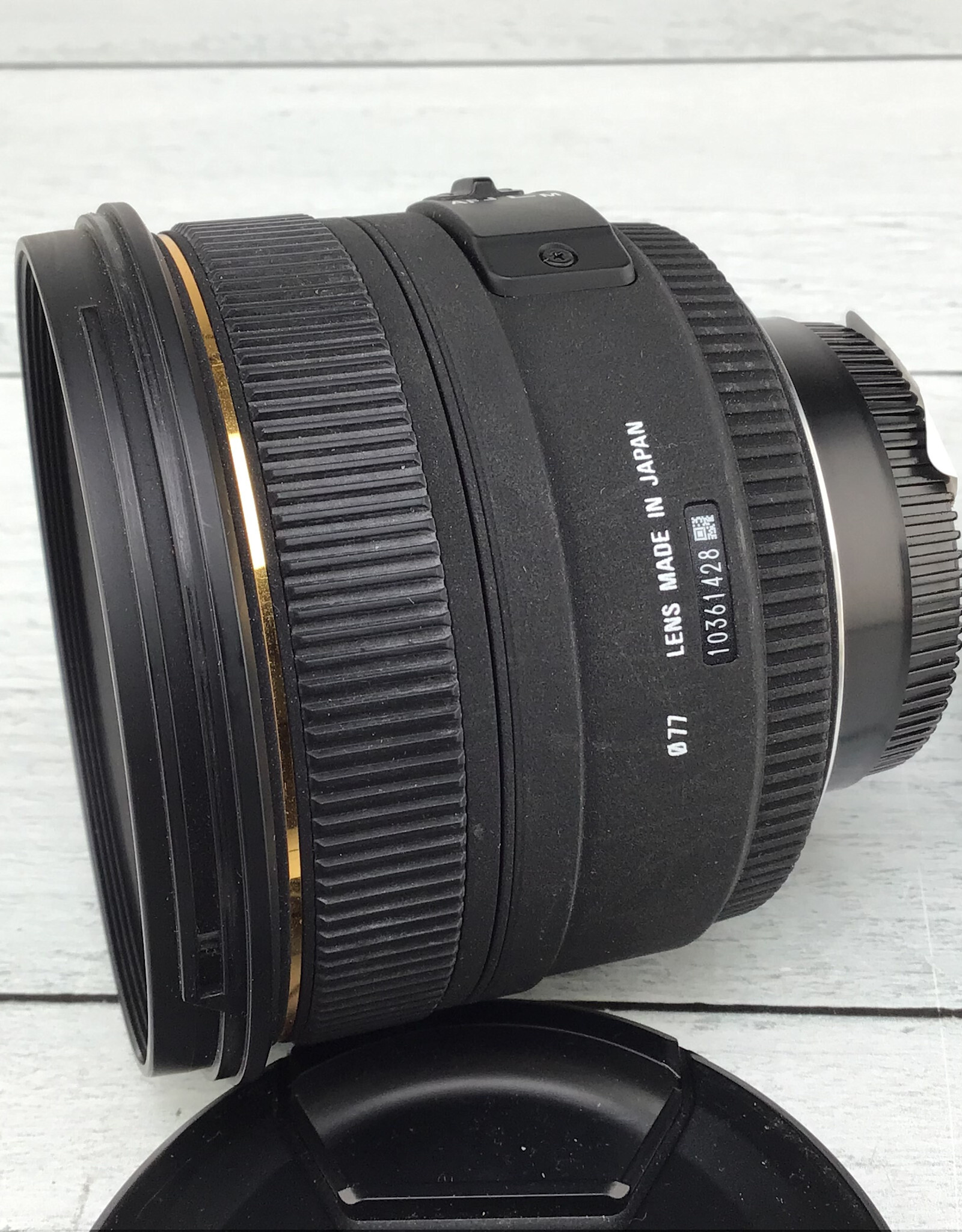 NIKON Sigma 50mm F1.4 DG HSM EX Lens for Nikon F Used Good