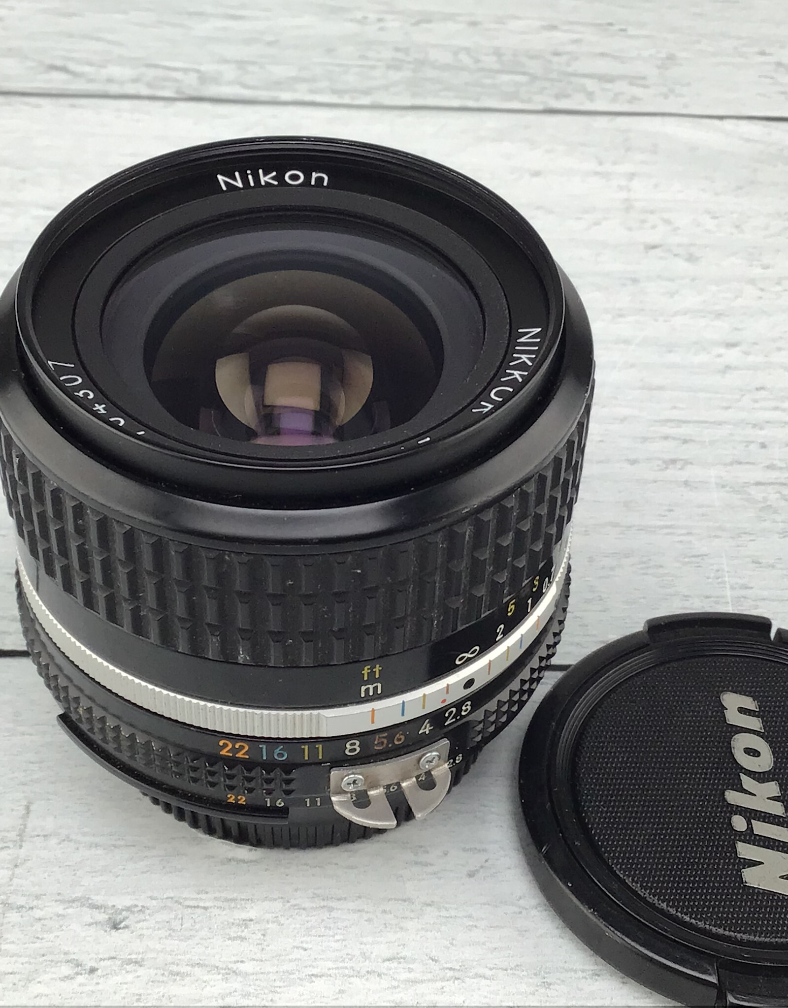 NIKON Nikon Nikkor 24mm f2.8 AIS Lens Used Good