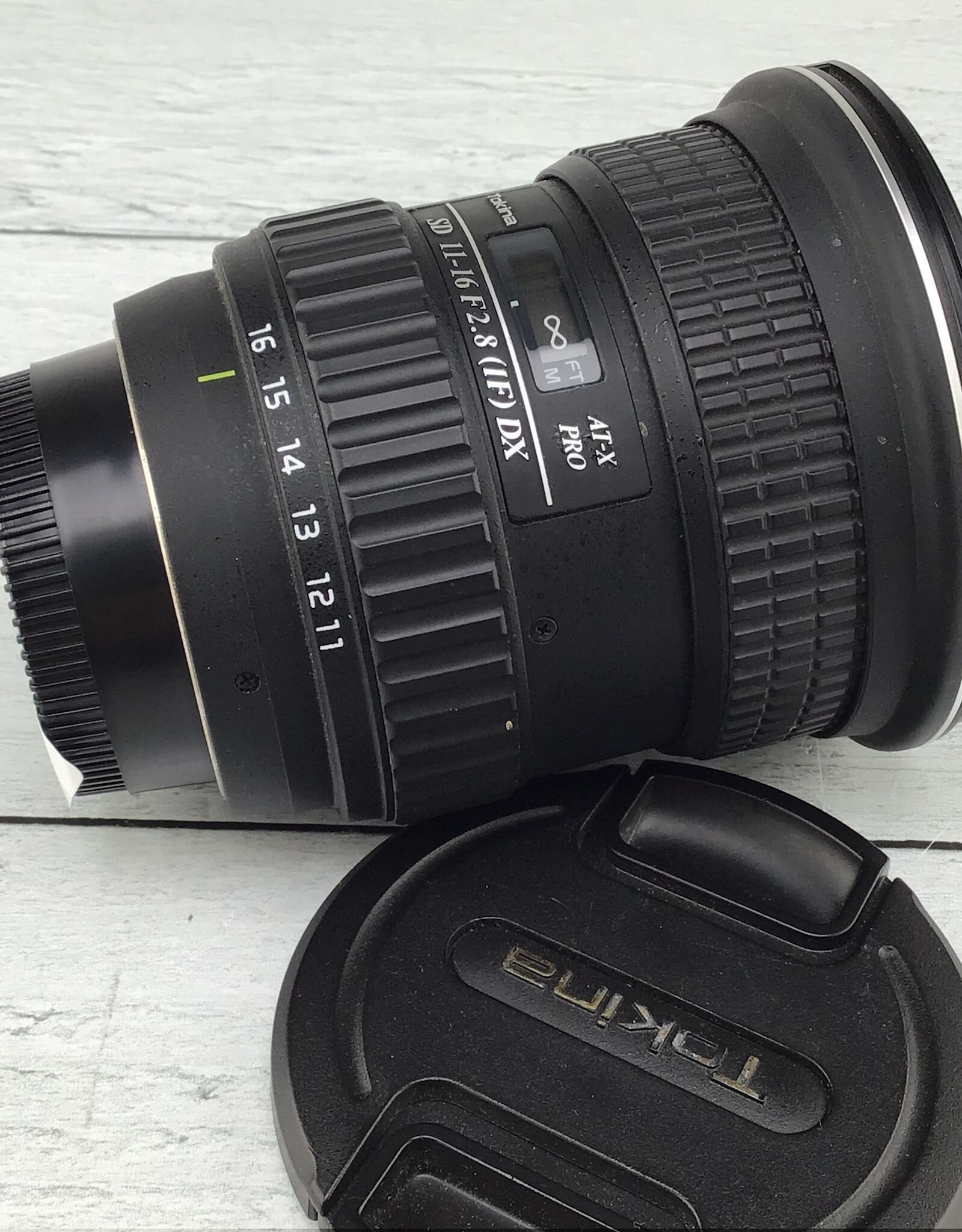 NIKON Tokina SD AT-X Pro 11-16mm f2.8 DX Lens for Nikon Used Good