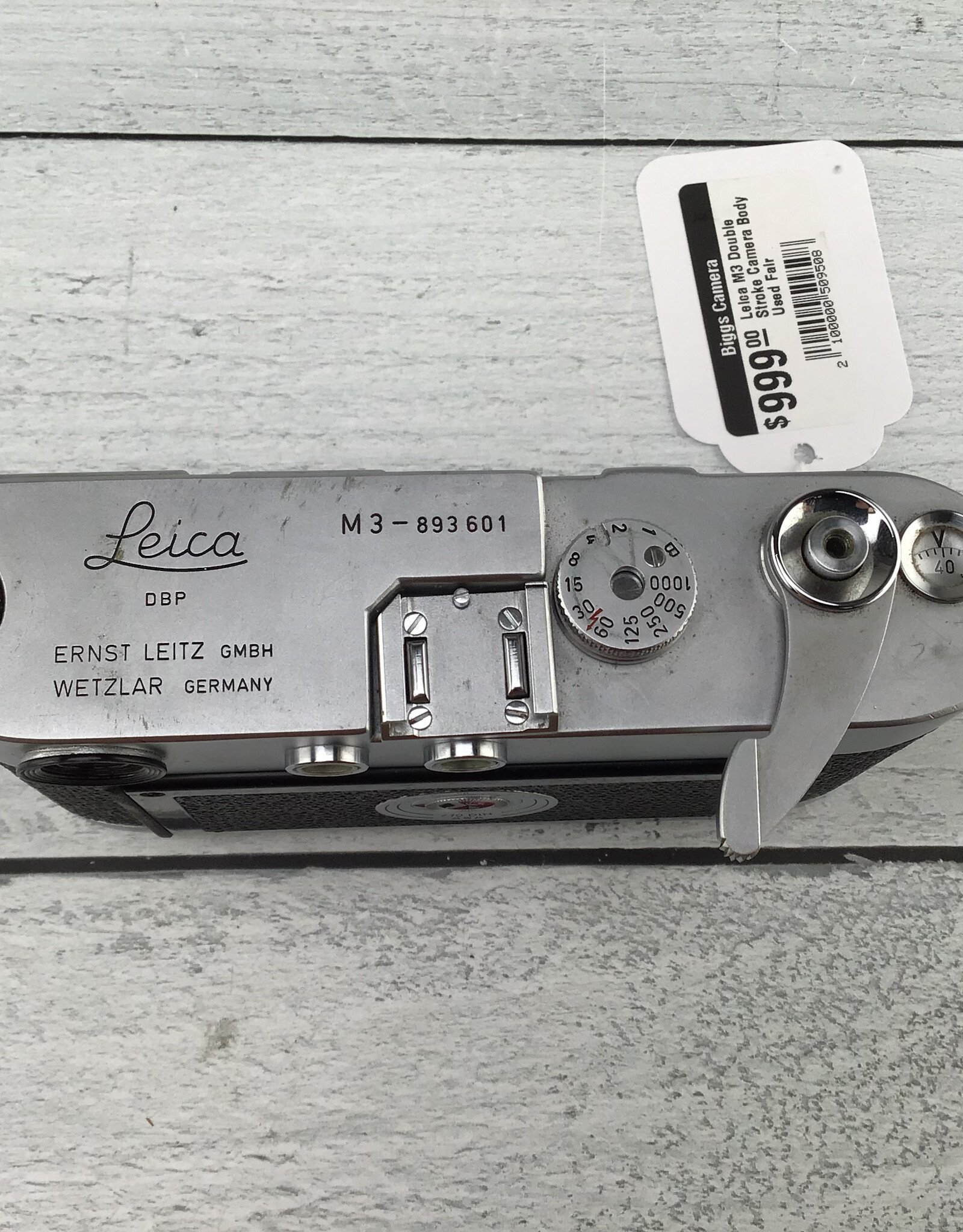 Leica Leica M3 Double Stroke Camera Body Used Fair