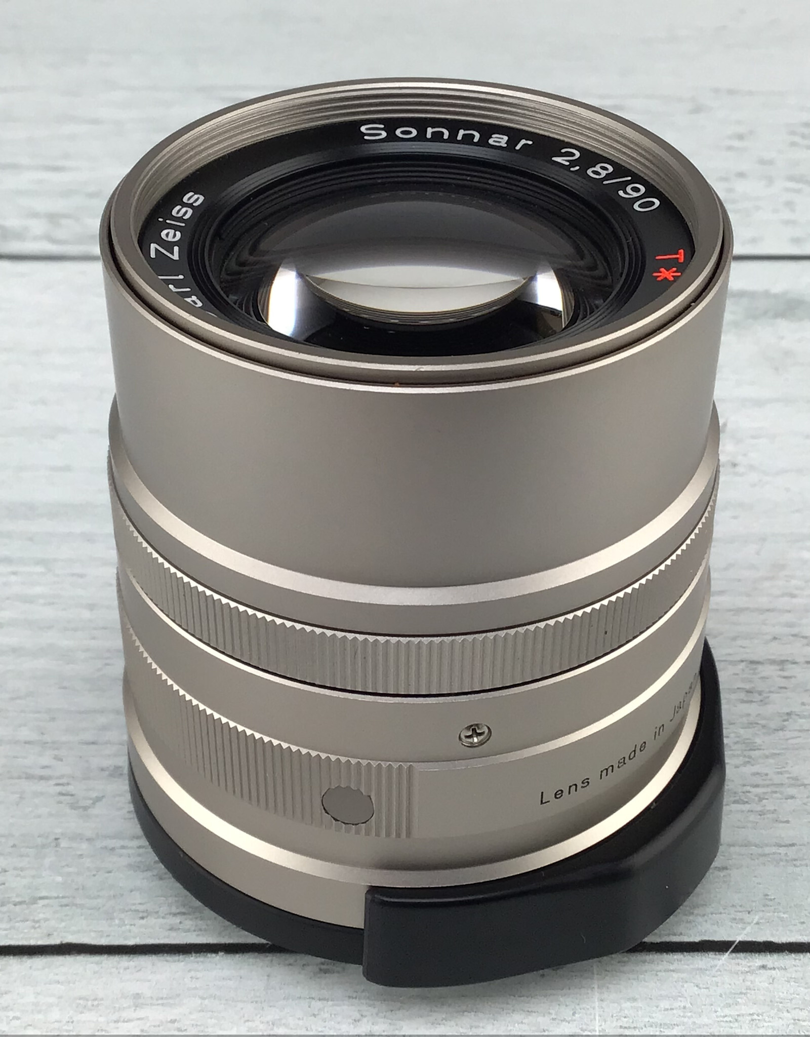 Contax Zeiss Sonnar 90mm f2.8 T* Lens for Contax G No Caps Used Good