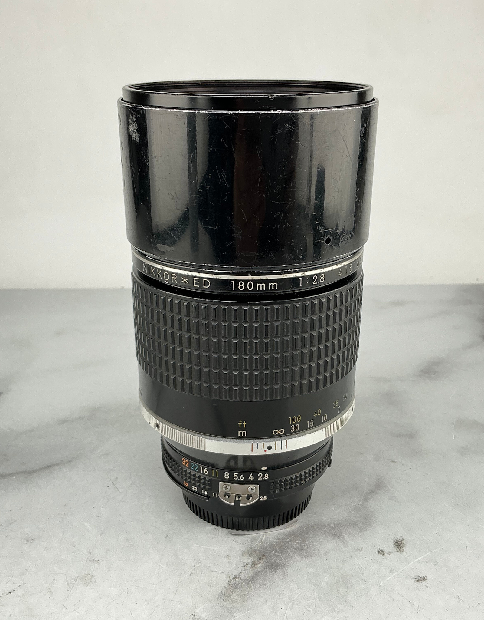 NIKON Nikon Nikkor ED 180mm f2.8 AIS Lens Used Fair
