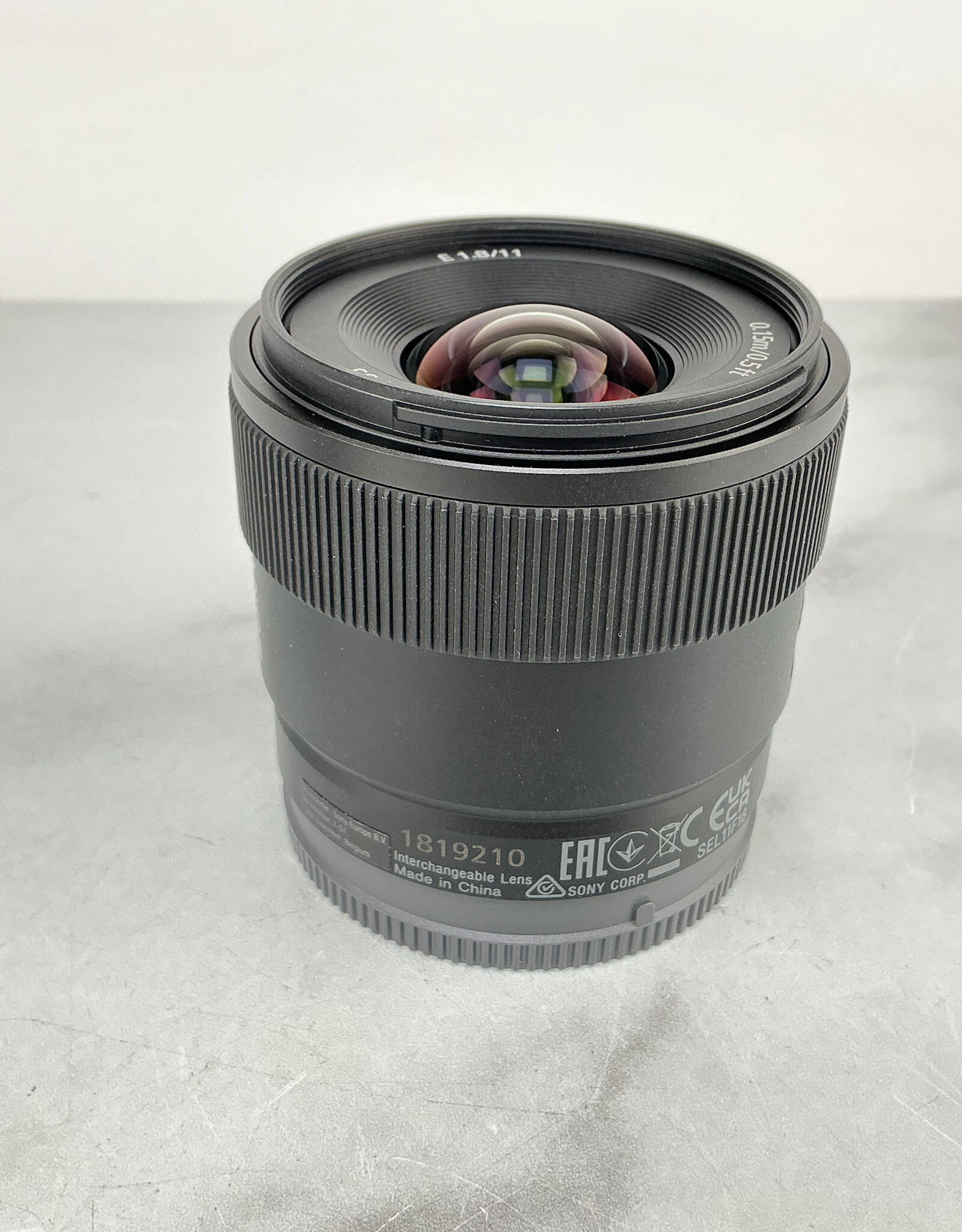 SONY Sony E 11mm f1.8 Lens Used Good