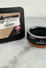 CANON K&F Concept Canon EF to Sony E Adapter Used Good
